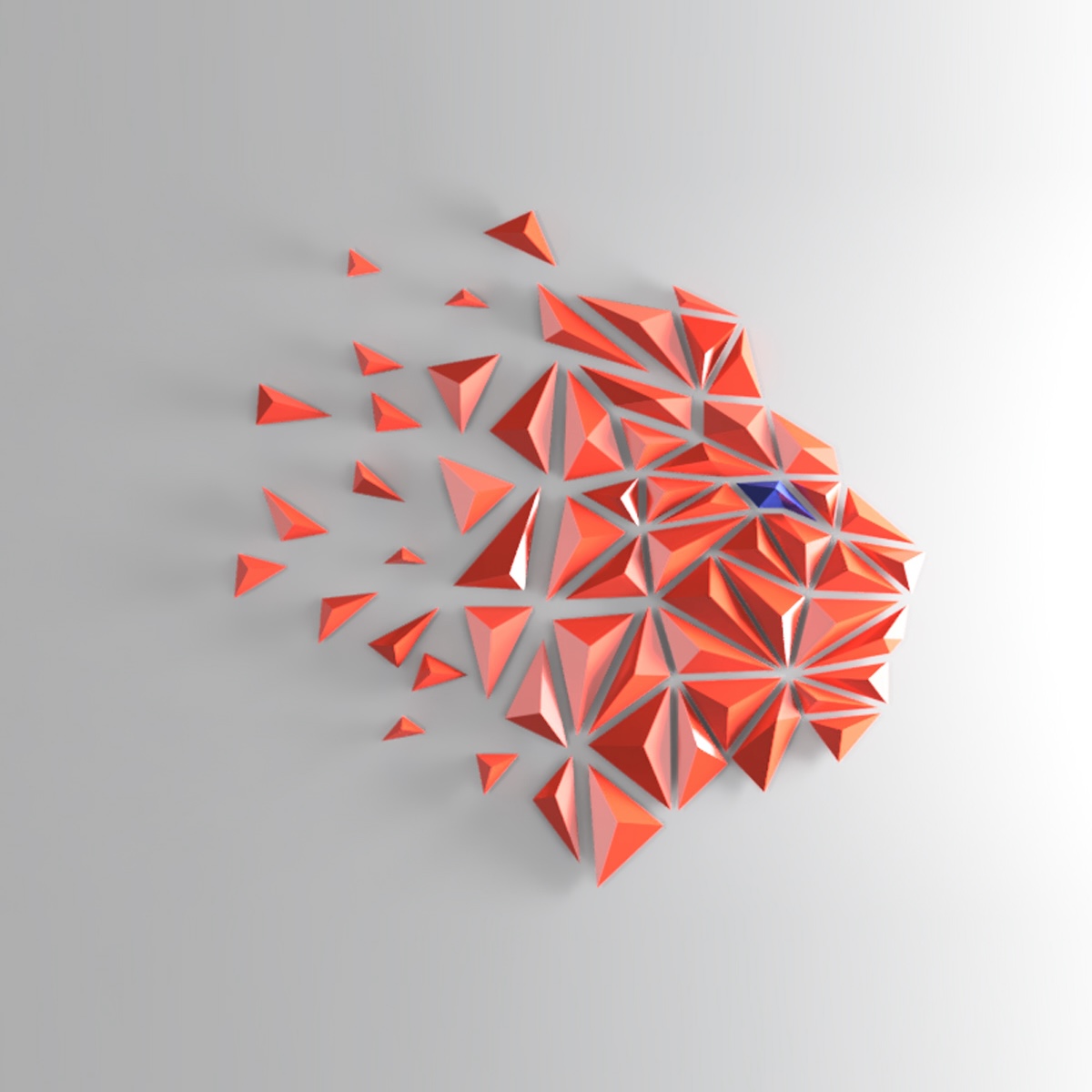 Lion Wall Art - Version 1