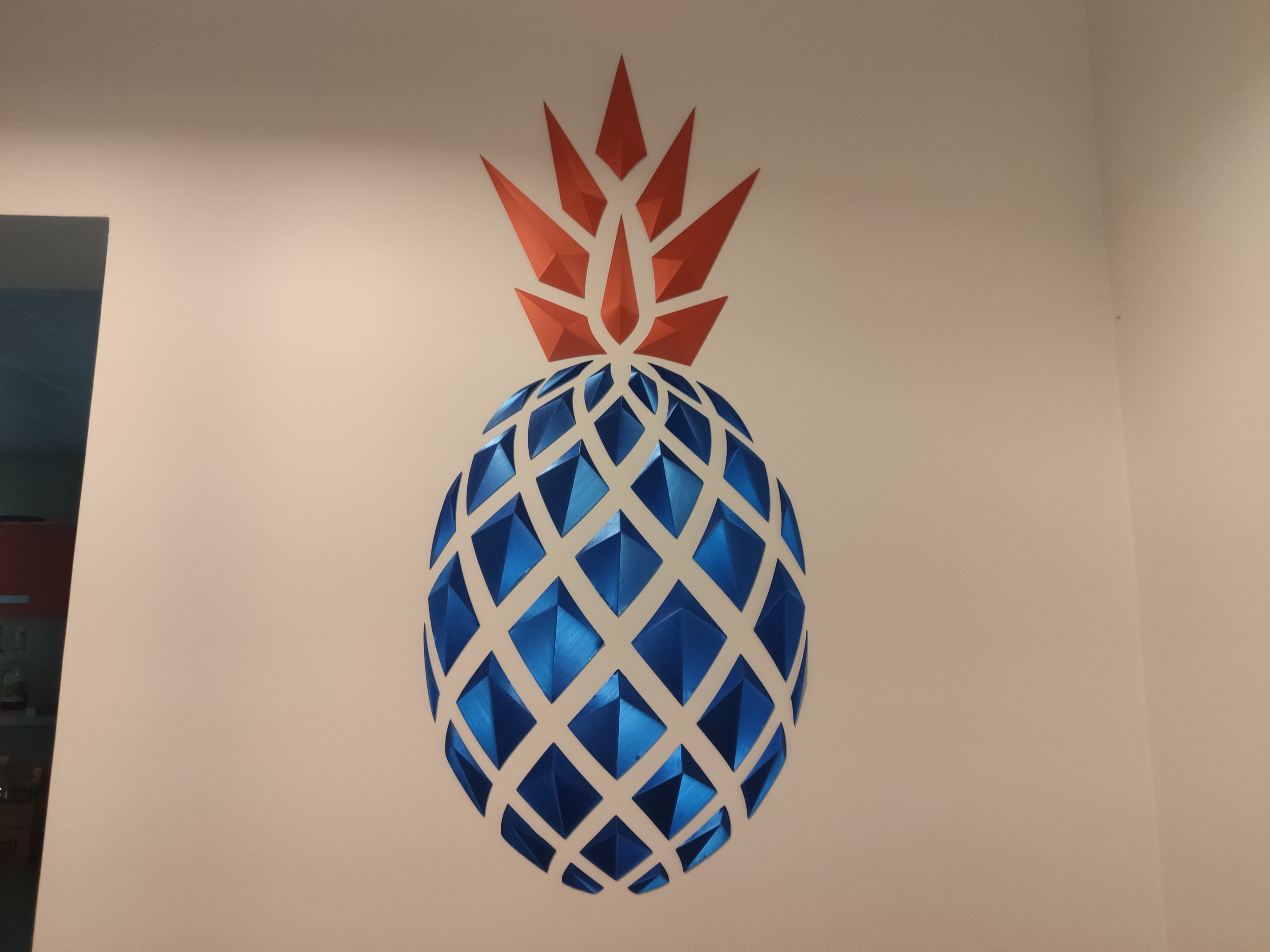 Pineapple Wal Art